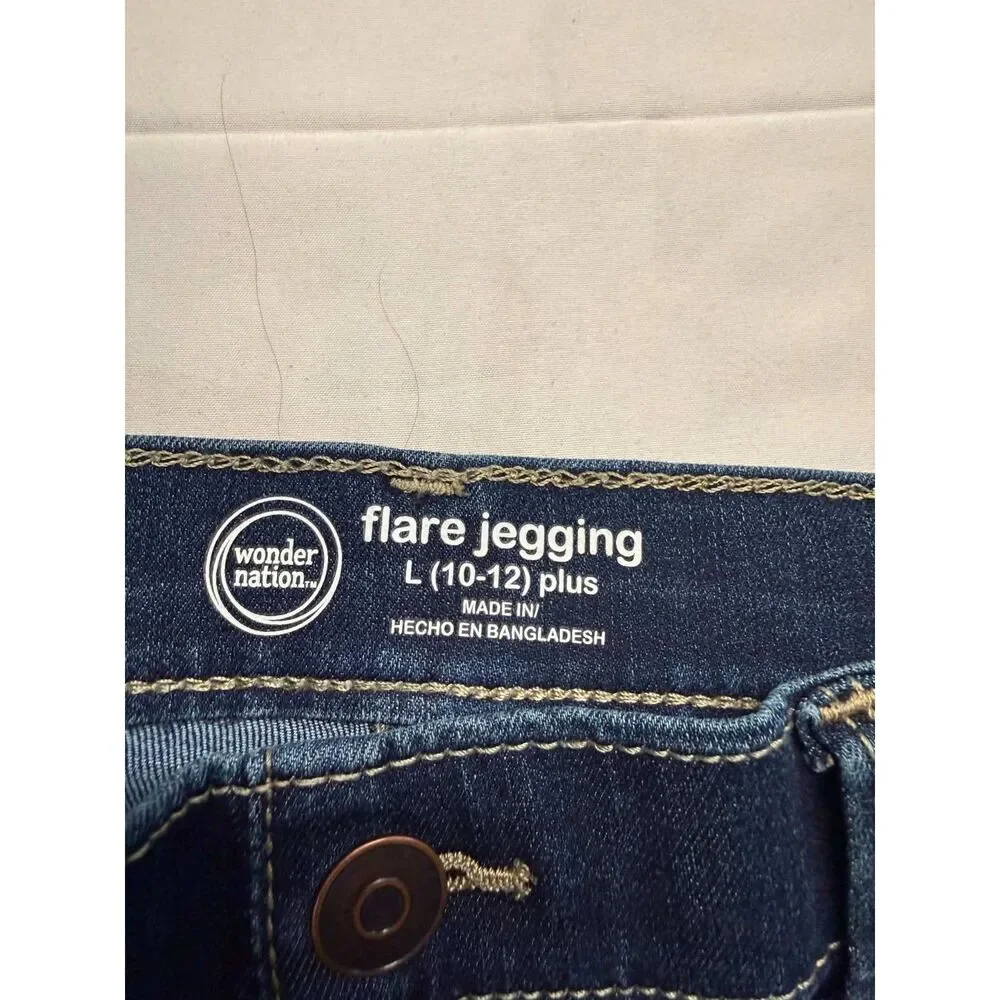 Wonder Nation Flare Jegging Girls L (10-12 Plus)